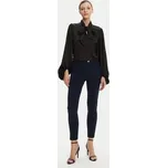 Rinascimento Kalhoty z materiálu CFC0122742003 Tmavomodrá Regular Fit XL