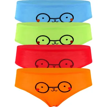 Kalhotky Gafala Colori veselé kalhotky bambus - 3 bal L vícebarevná