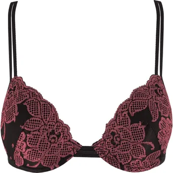 Podprsenka Aurelie Italy krajková podprsenka měkká výztuž 70B černá