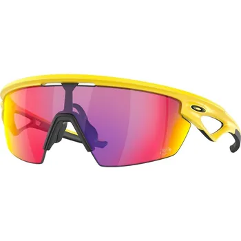 cyklistické brýle Cyklistické brýle Oakley Sphaera Prizm Road Matte Yellow