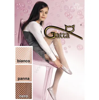 Dámské punčochy GATTA Silonky Little-cabarette Barva: panna, Velikost: 116-122