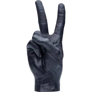 Svíčka Dekorativní svíčka CandleHand Peace 360 g vic.black černá 99X