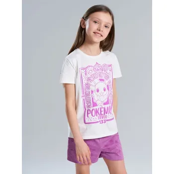 Sinsay - Dvoudílná pyžamová souprava Pokémon - krémová - 146DP-01X - 146DP-01X-146