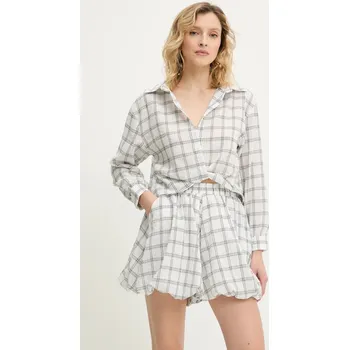 Dámská halenka Halenka Answear.LAB dámská, bílá barva, vzorovaná 20.tos 00X, vel. S