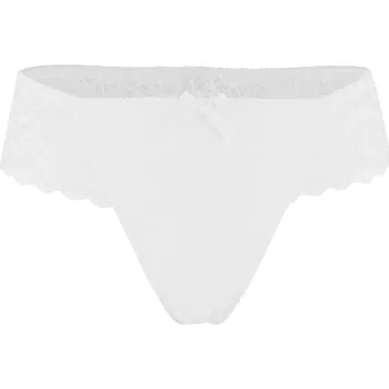 Kalhotky Decolen T-střih tanga 003S L bílá