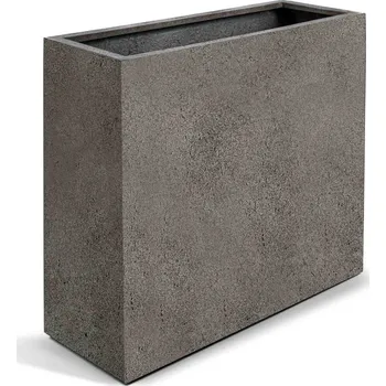 Květináč Grigio Divider With Wheels Natural Concrete V 68 cm / D 80 cm