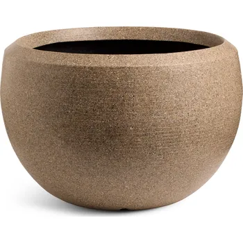 Květináč Capi Arc Granite Ball Warm Taupe Ø 108 cm / V 75 cm