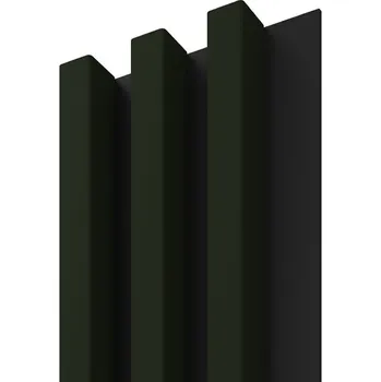 Obklad Obklady STEGU Dřevěný obklad - LAMELY LINEA SLIM 3 zelená