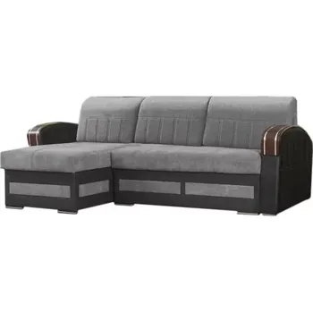 Sedací souprava Sedací souprava Kevin bis, hnědá (tmavě hnědá korpus / světle hnědá sedák -malmo 23/28)