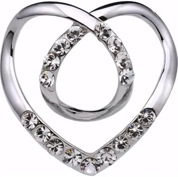 Brož Gaira® Spona na šátek 32002, Barva stříbrná