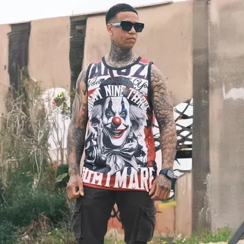 Pánské tílko Yakuza tílko WELCOME MESH UHB 26049 Black