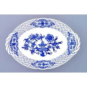 Nákupní košík Cibulák Košík prolamovaný 11cm Originál Český porcelán Dubí