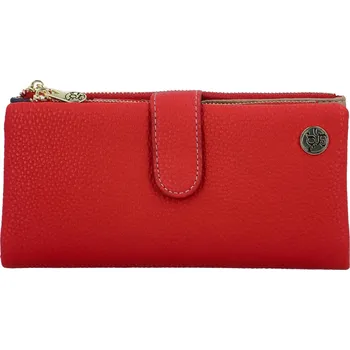 Dámská kožená peněženka červená - Gregorio Adetta červená