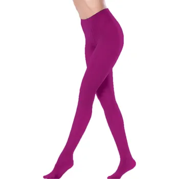 Dámské punčochy Giulia dámské elastické neprůhledné mikrovláknové punčocháče Samba 40DEN ASTER 4