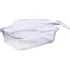 Dóza na potraviny KITCHISIMO Zapékací miska z borosilikátového skla s víkem 1,5 l