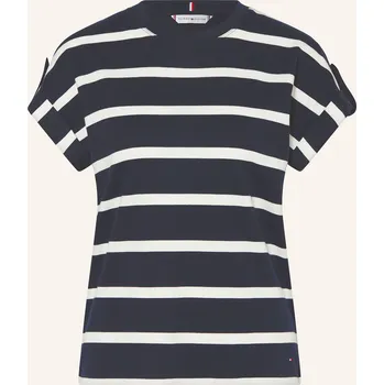 Dámské tričko Tommy Hilfiger Dámské Tričko, tmavě modrá / režná, 34