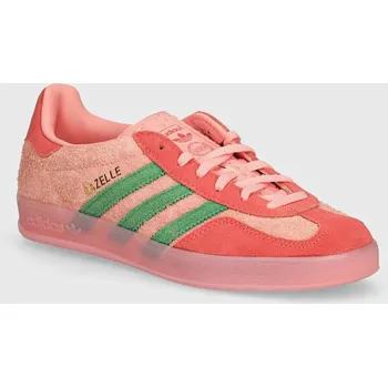 Pánská obuv Semišové tenisky adidas Originals Gazelle Indoor IG6782 růžová 30X, EUR 40
