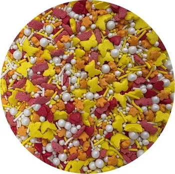 Jedlá dekorace na dort Cukrové zdobení Jemný motýl 80g - I LOVE CAKES