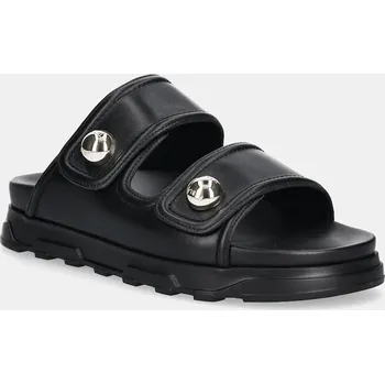 Dámské pantofle Kožené pantofle Furla Sfera Mule YJ54SFE.Y62000.O6000 černá 99X, EUR 40