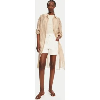 LOLA CASADEMUNT Košile LS2515045 Béžová Relaxed Fit S