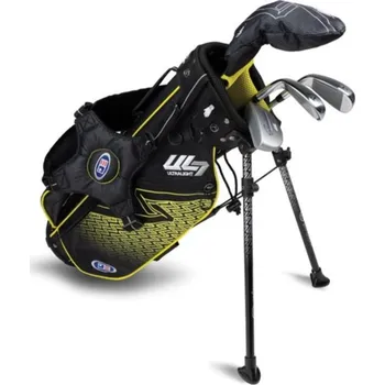Golfová hůl U.S. KIDSGOLF U.S. Kids Golf UL7-42 (107 cm) W25 4-Club dětský golfový set, černo/žlutý Shaft: Grafitový, Strana: RH