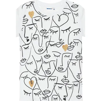 Dívčí tričko Dívčí triko - Winkiki WTG 02905, bílá Barva: Bílá, Velikost: 152