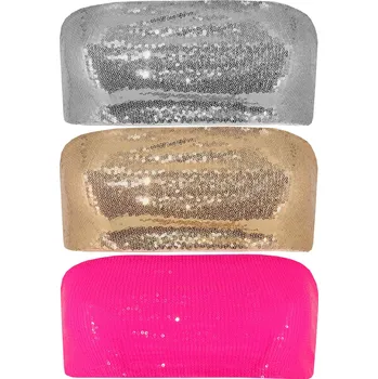 Body Verona disco bandeau podprsenkový pás 3bal. vícebarevná