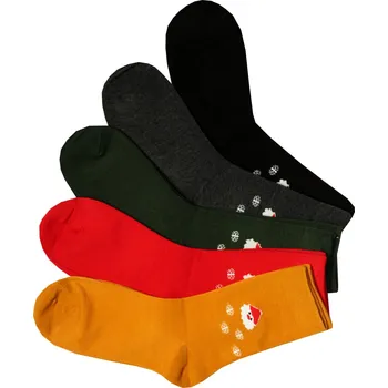 Dámské ponožky Vánoční dámské ponožky s Ježíškem ECC-M2902 3 páry 35-39 vícebarevná