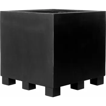 Květináč Jumbo Black (Feet) M - V 70 cm / D 70 cm