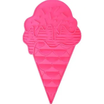 Miska pro psa Lízací podložka zmrzlina růžová 40cm Flamingo