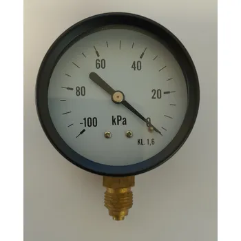 Manometr standardní pr.63mm spodní přípoj G1/4" 0-100 kPa