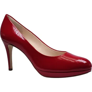 Dámské lodičky Společenská obuv-lodičky, Högl, červená: Červená Lakovaná kůže 29,4 45 F - užší střih (15081-7556)
