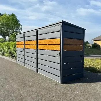 Zahradní domek Přístřešek na odpadky, sklad, zahradní domek 5 x 1,3 m