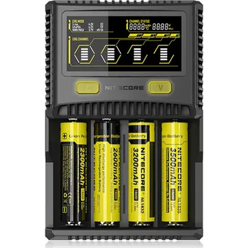 Nabíječka baterií Nitecore SC4 inteligentní nabíječka baterií