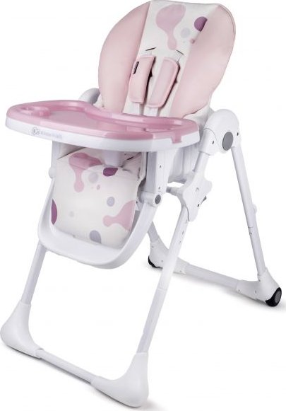 Dětská jídelní židlička YUMMY Kinderkraft - Pink