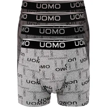 Boxerky Felix pružné bavlněné boxerky M906-3bal XXL vícebarevná