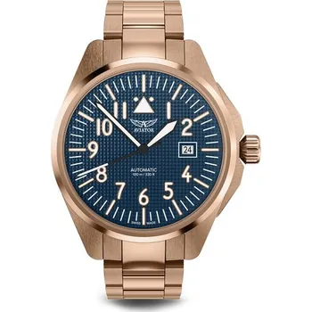 Hodinky Aviator Airacobra 43 Auto V.3.39.2.335.5 + 5 let záruka a dárek ZDARMA