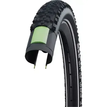 Plášť na kolo Schwalbe Plášť cross Schwalbe Smart Sam Plus DD Green Guard Addix performance, drát průměr/šíře 622 x 42 (700x40C/700x42C)