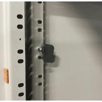 Serverovna DP-DR-SSP-RF1-H Sada pro zabezpečení bočních panelů rozvaděčů RF1, černá, bal. 8 kusů