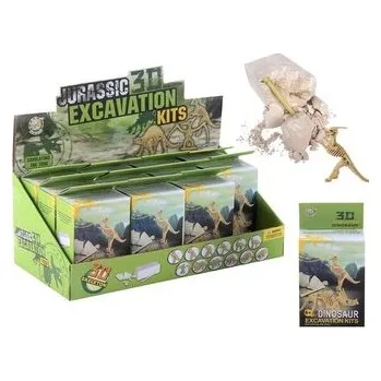 Hra na zahradu Wykopaliska paleontolog szkielet dinozaura MIX