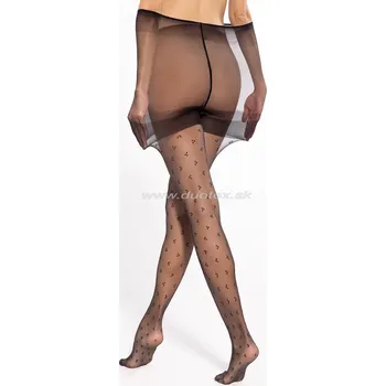 Dámské punčochy GATTA Punčochové kalhoty plus-size-fashion20-vz.01 Barva: nero, Velikost: 6(2XL)