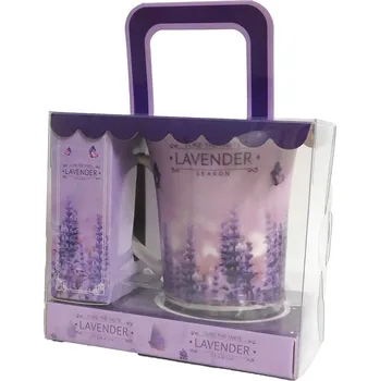 PROHOME - Hrnek 300ml Levandule Season dárkové balení