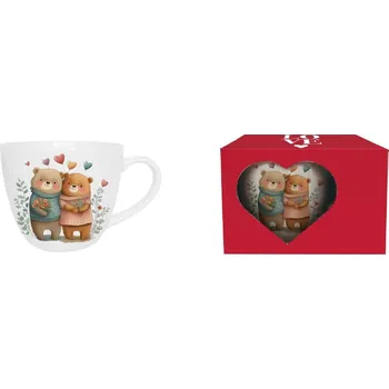 DUO - Hrnek 460ml BEARS v dárkové krabičce