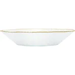 Home Styling Collection Skleněná mísa se zlatým okrajem DATURA, 30 cm