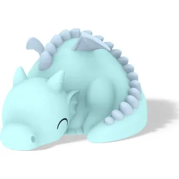 Lampička MP KOVÁNÍ Silikonová noční lampička - Modrý dráček