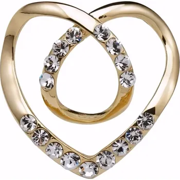 Brož Gaira® Spona na šátek 32002, Barva zlatá