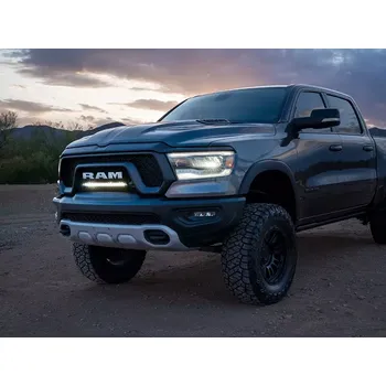 Příslušenství osvětlení automobilu Sada světla do masky Lazer, pro Dodge RAM Rebel (2019-2024), linear-18/glide