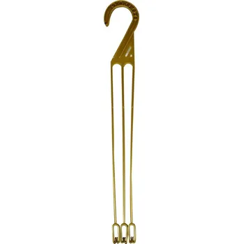 Květináč Závěs na květináč Malaga 330 mm zlatá