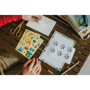 Obálka ePiPí Dopisní sada - Kempování Varianta: Pouze dopisní papíry