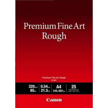 Fotopapír Canon Fine Art Rough 4562C001, 320 g/m2, A4, 25ks, matný, inkoustový, bílý, foto papír